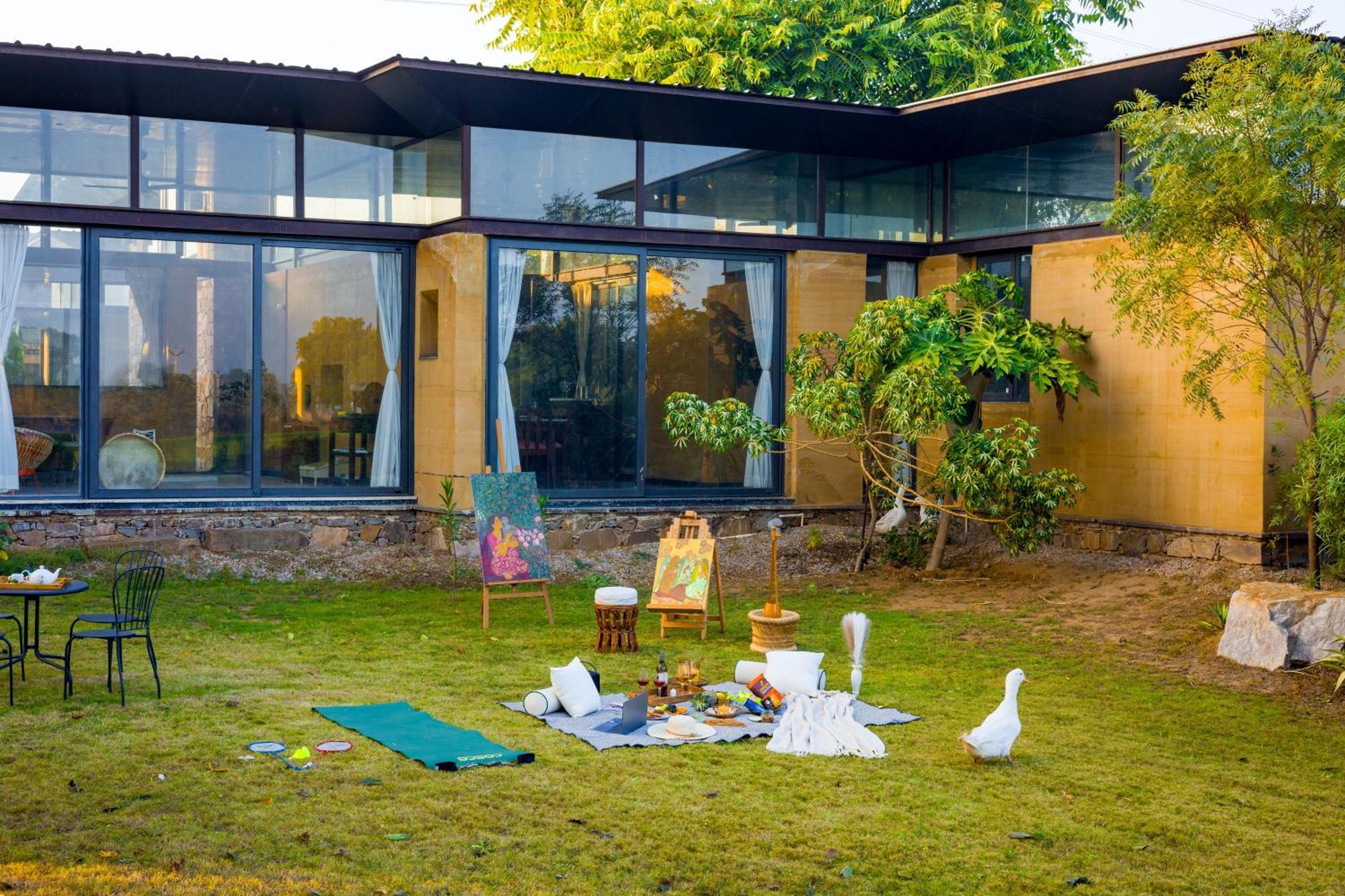 Elivaas Hari Bagh 4 Bhk Villa With Gaming Zone & Art Nook ジャイプール エクステリア 写真