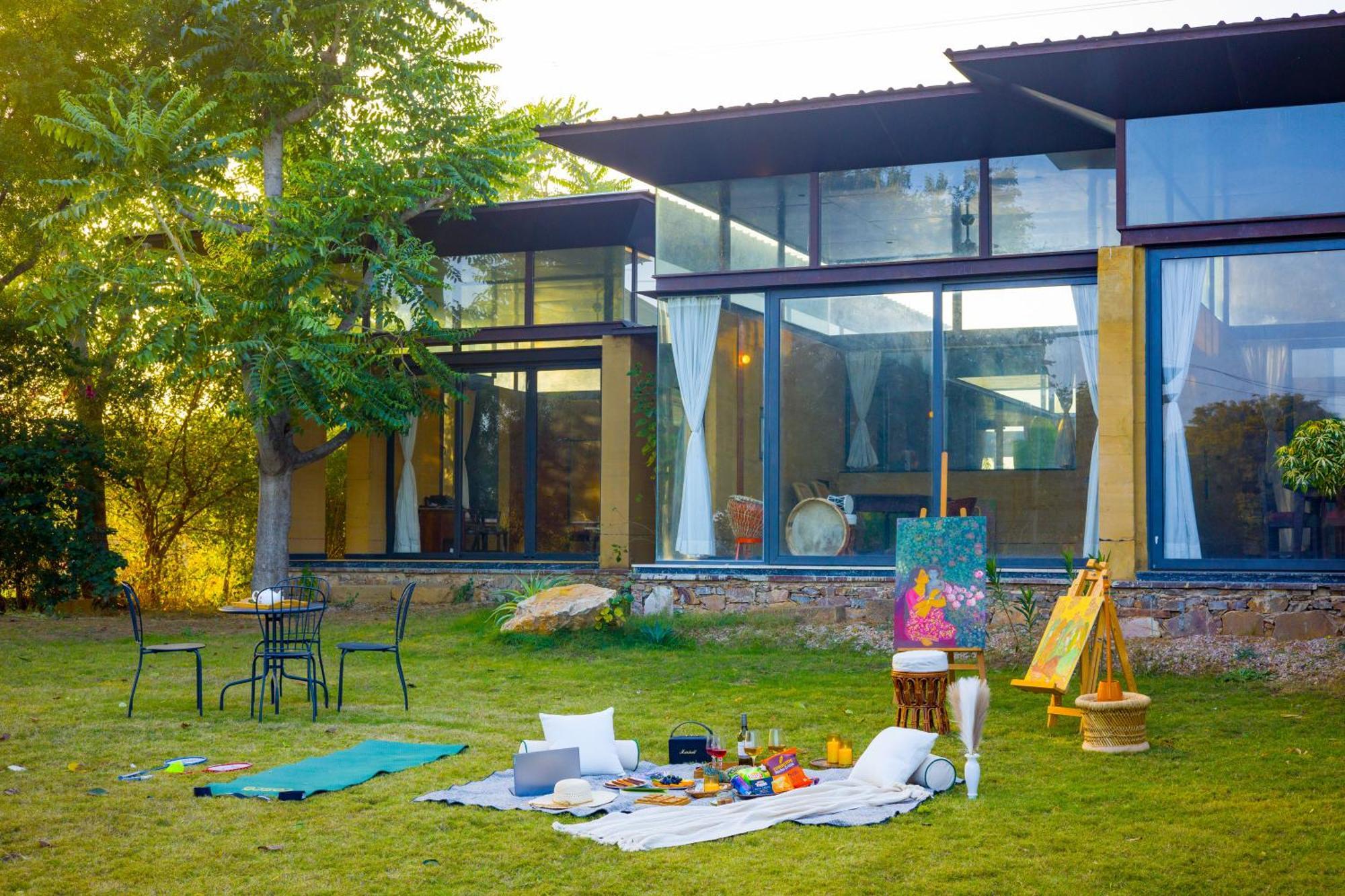 Elivaas Hari Bagh 4 Bhk Villa With Gaming Zone & Art Nook ジャイプール エクステリア 写真